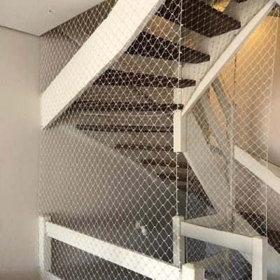 rede de proteção, tela de proteção para escadas